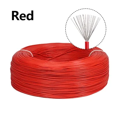 2/5m UL1007 Electronic Wires AWG 30 28 26 24 22 20 18 16 DIY LED Lamp Lighting Wire Line 300V PVC Insulated Tinned Copper Cable image 13