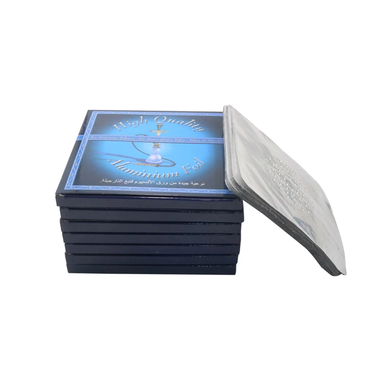 1PC Hookah Shisha Aluminium Foil With Hole Perforated Foil Sheesha Narguile Chicha Tobacco Bowl Smoking Accessories Tools
