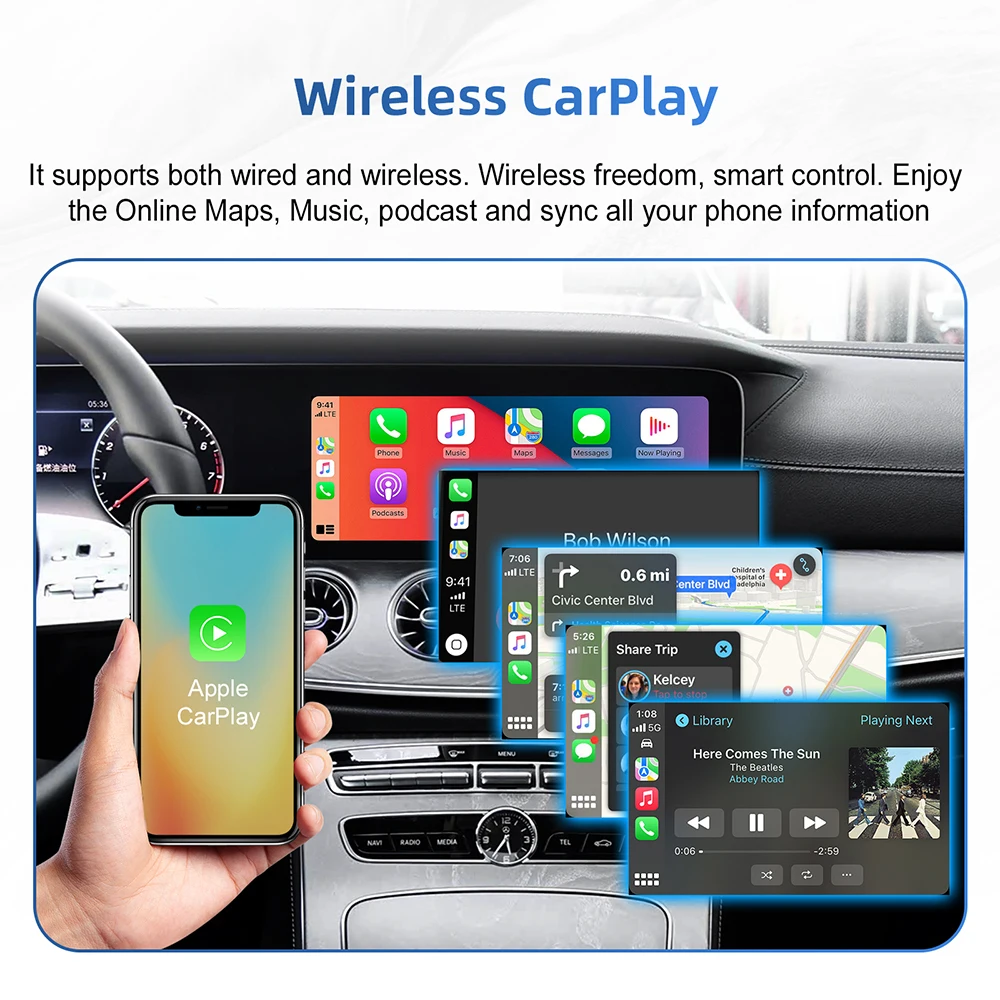Mercedes-Benz CarPlay Android Auto Media Box Image 5