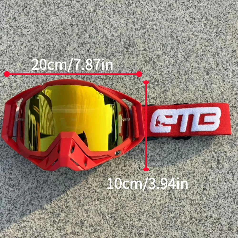 Cycling Glasses Bicycle Glasses Motorcycle Goggles Sports Glasses Sports Goggles ETB Riding Glasses for Men and Women Motorcycle Goggles Off-road Cycling Helmet Glasses