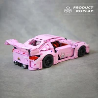 Sports Car Models Remote Control Racing Car Compatible Building Blocks High Difficulty Assembly Model Bricks Gift For Xmas Boy 5