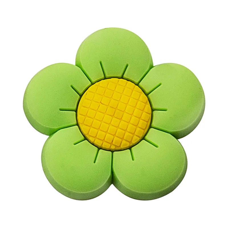 צמידי נעליים מקסימים וצבעוניים עם פרחים לקרוקס, אביזרים לסנדלים PVC, קישוטים לצמיד לנשים, מתנות למסיבות