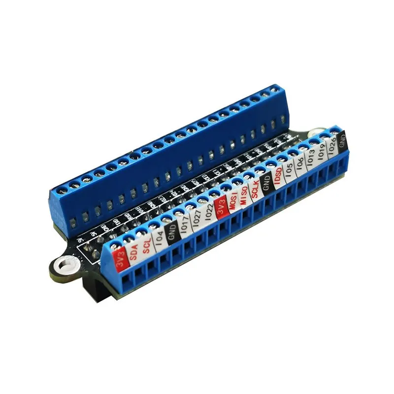 Raspberry pi Gpio Placa de Expansão Mini Terminal de Parafuso 40p Pin Adesivo Placa Acrílica Chave de Fenda para Rpi 4b - Imagem 3