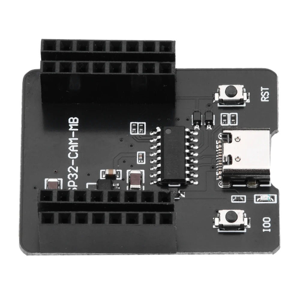 Camera module ESP32-CAM-MB Development Board Test Backboard Serial Port Burner Module with Expansion Interface CH340C Bluetooth + OV2640 Camera
