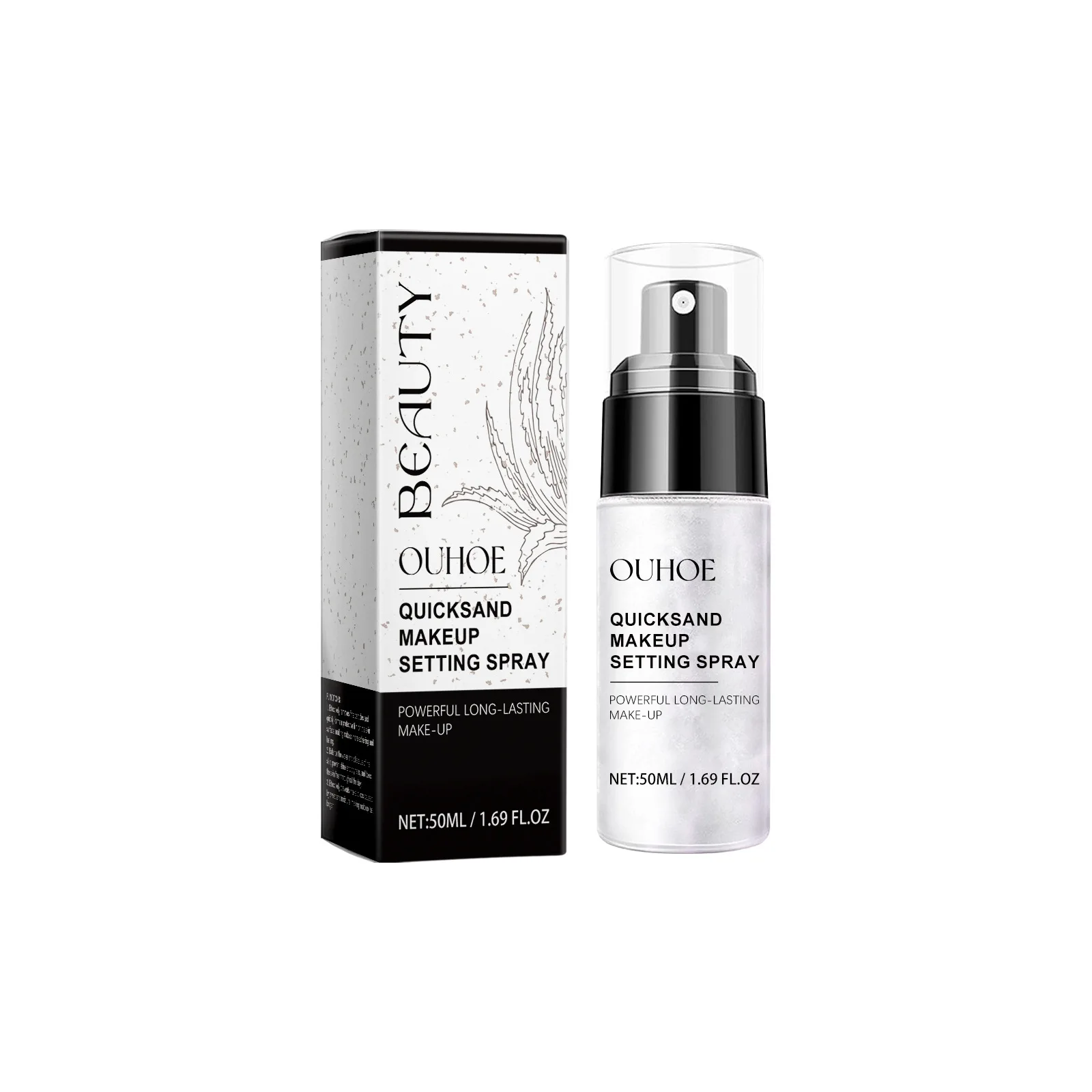 Quicksand Setting Spray Light and Multi-effect Moisturizing and Breathable Matte Surface Refreshing and Portable Makeup Spray 6