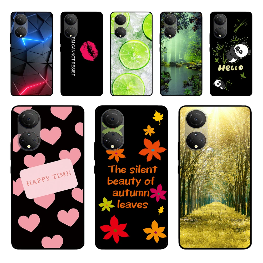 Per Honor X7 Case Cma-Lx2 Elegante Flowers Butterfly Custodia Morbida In Silicone Fundas Per Huawei Honor X7 X 7 Honorx7 Cover Bumper