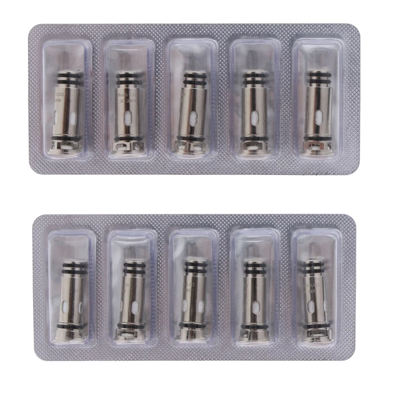 

2024 New 5Pcs 1.0ohm/0.5ohm forJellybox Coils for Smok- New Replaces E-cigarett Atomization Core Coil- Heads