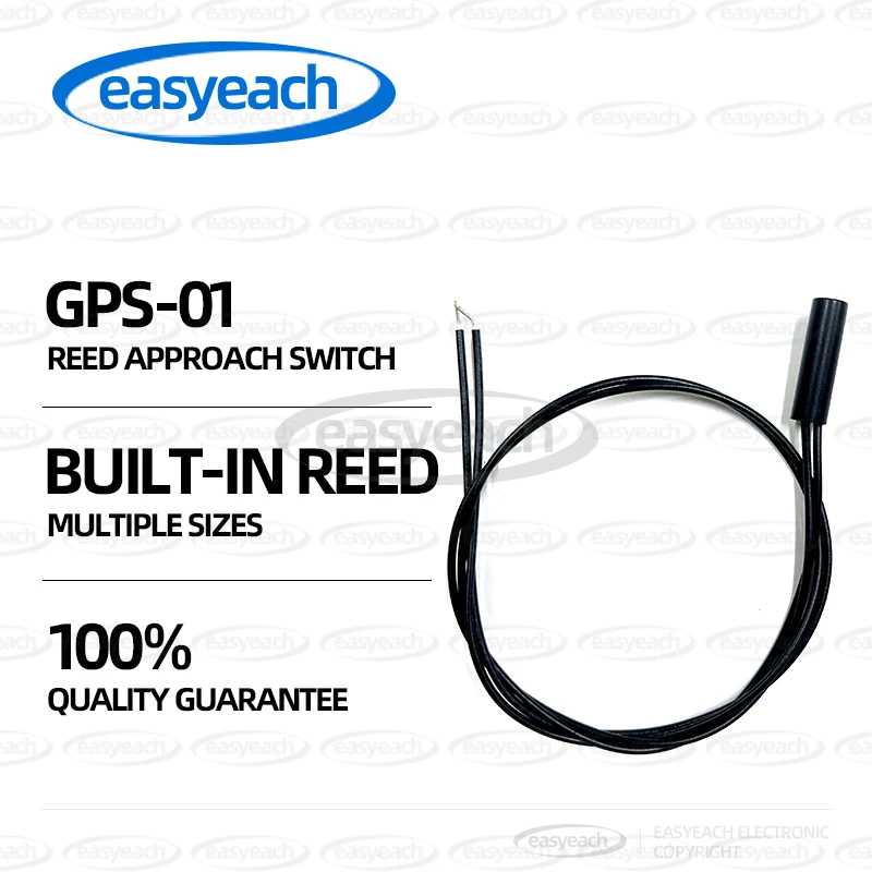 5pcs GPS-01 리드 스위치 4x18mm 5x15/20/25mm 6x30/38mm NO/NC 6*38mmHP 정상 개방/폐쇄 마그네트론 근접 센서 GPS-01A /B