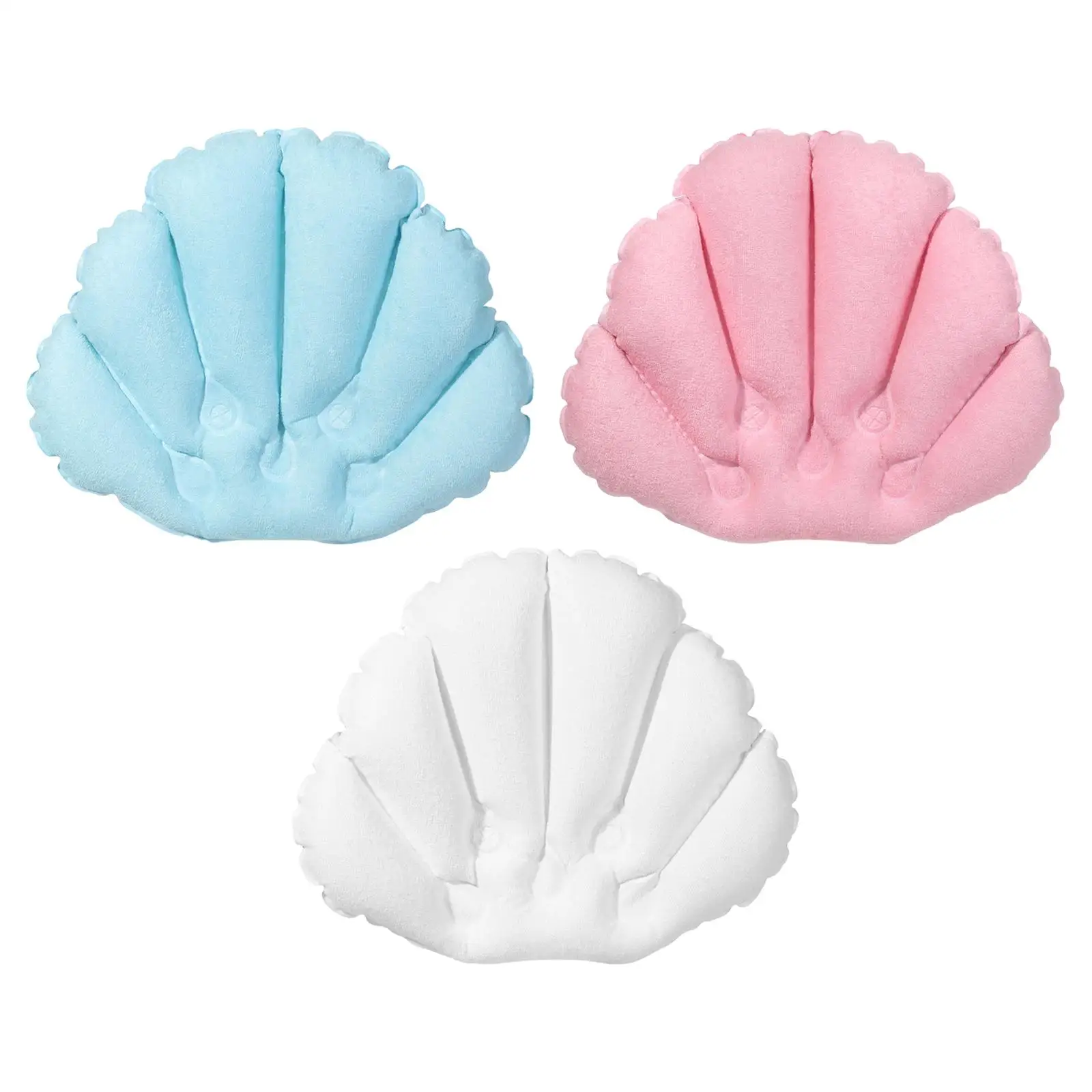Bath Pillow Bath Pillow for Tub Slip with Suction Cups Headrest SPA Bathtub Head Rest