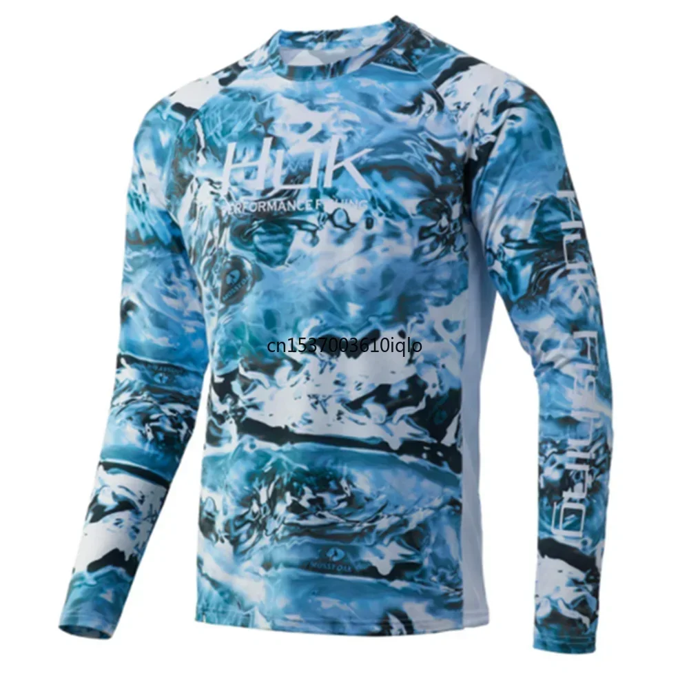 Fishing Shirts Outdoor Long Sleeve Fishing Suit Sun Protection Angler Clothing Summer Moisture Wicking Jersey Apparel fishing shirt
