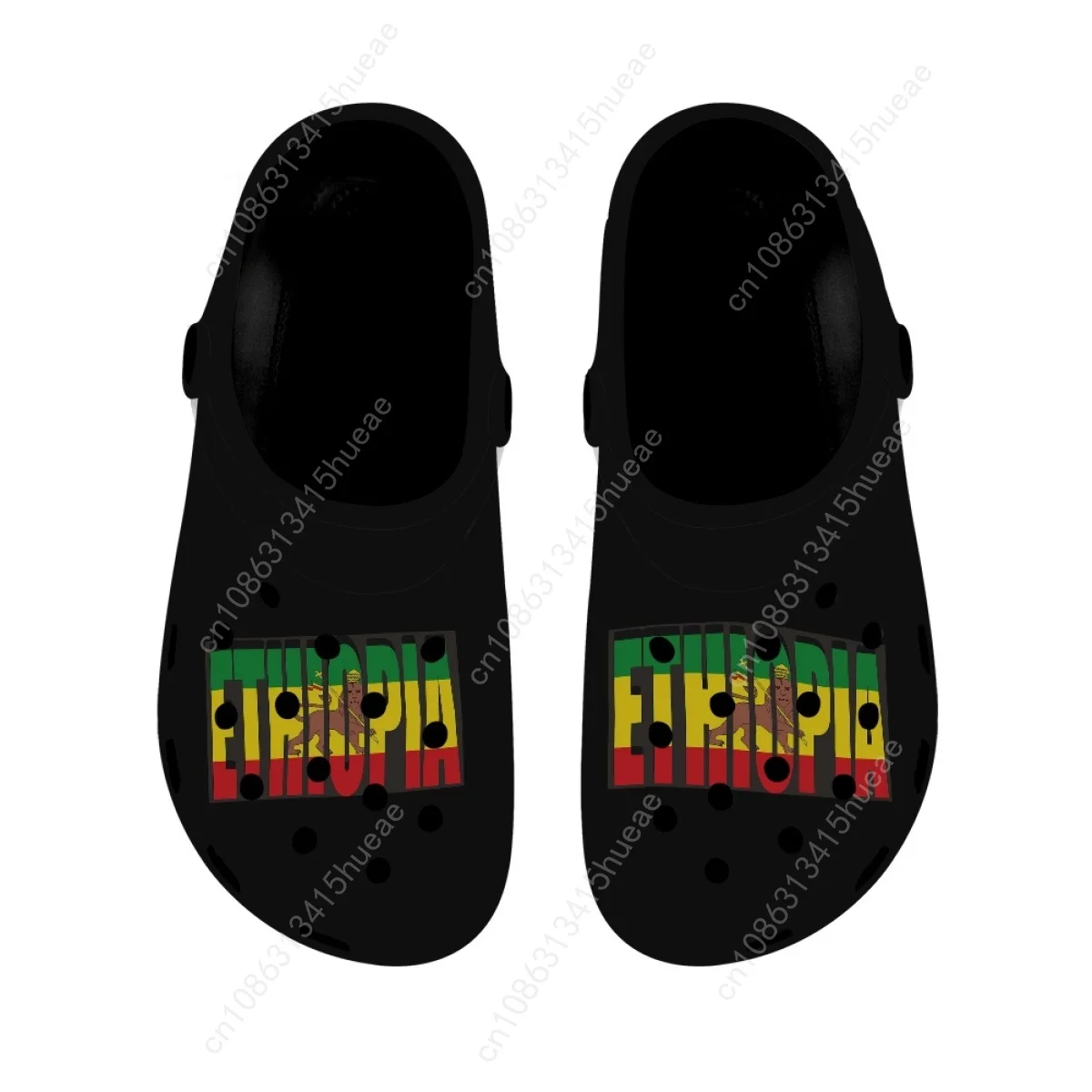 Fashion Women's Sandals Flats Summer Rasta Flag Design Brand Breathable Outdoor Slippers Garden Shoes Ladies Sandalias Mujer