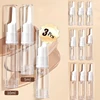 5/10/15ml Clear Foundation Dispenser Bottle Portable Travel Essence Sample Container Airless Vacuum Eye Gel Cream Empty Tubes 1