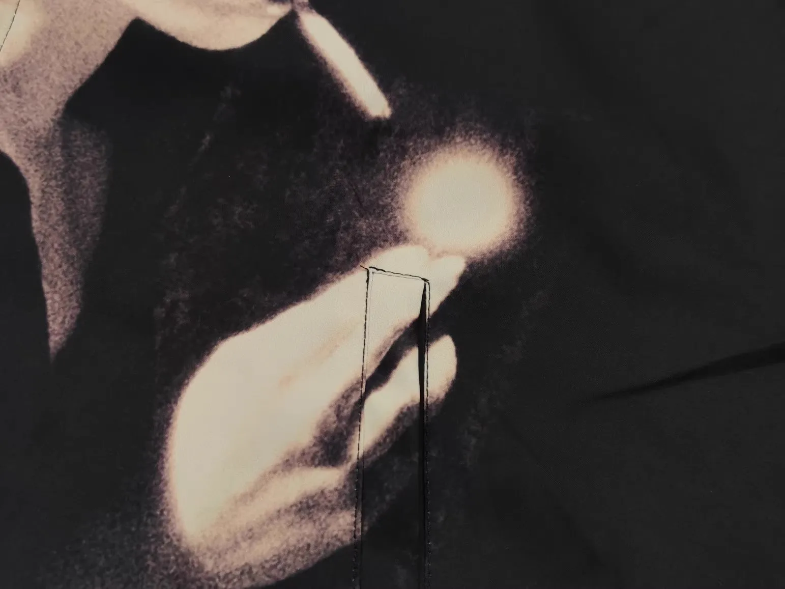 2024 UNDERCOVER cindy sherman printed zip-up sleeve jacket WY963