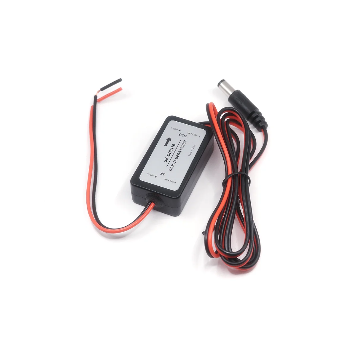 Car Rear View Rectifier 12V DC Power Relay Capacitor Filter Connector for Backup Auto Car Camera Filter Solve Ripple Splash