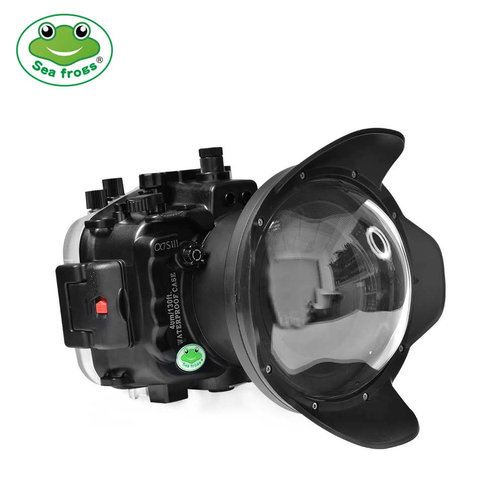 

Водонепроницаемый корпус для камеры Seafrogs 40 метров для дайвинга для Sony A7SIII 16-35 мм 12-24 мм 24-70 мм 17-28 мм 14-24 мм