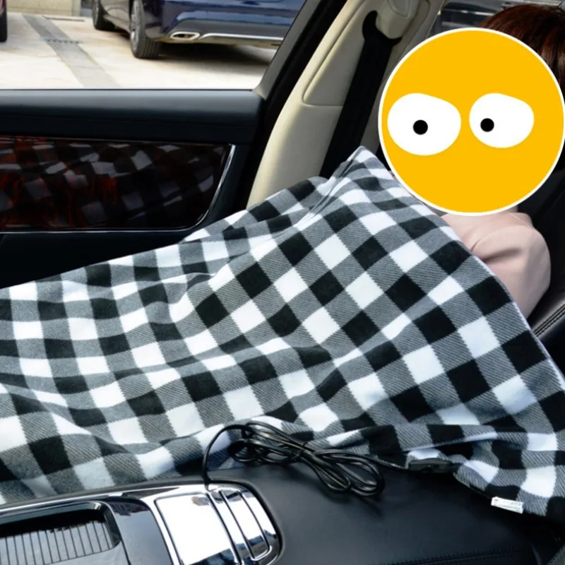 Winter Car 12V Electric Blanket Leg Heating Children's Blanket for Self Driving Recreational Vehicles Car Interior Supplies