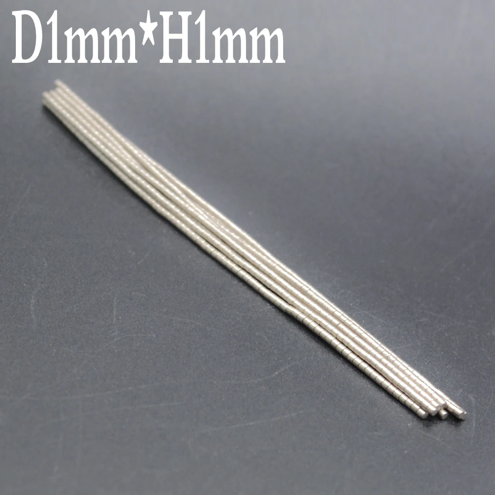 Round Magnets Neodymium Magnets 1mm Thick NdFeB Neodymium Thin Small Disc Magnet Permanent N35 Dia 1/2/3/4/5/6/8/10/12/15/18/20mm