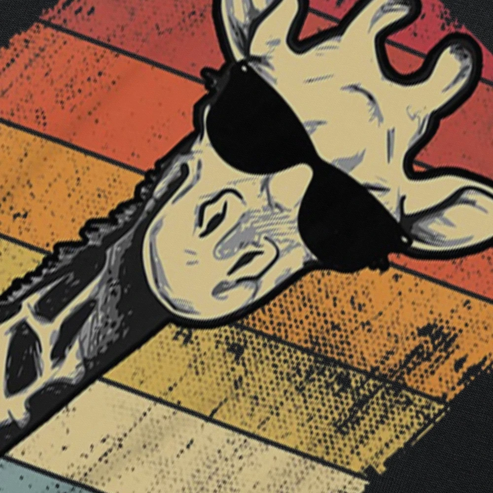Lunettes de soleil rétro Vintage girafe, cadeau amusant pour amoureux des animaux, t-shirts graphiques Streetwear à manches courtes, cadeaux d'anniversaire d'été_voghion.com
