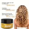 GZE Black Castor Oil Curl Defining Cream Non-stick Hydrates & eliminates frizz, Hair-Smoothing Anti-Frizz Cream to Define 5