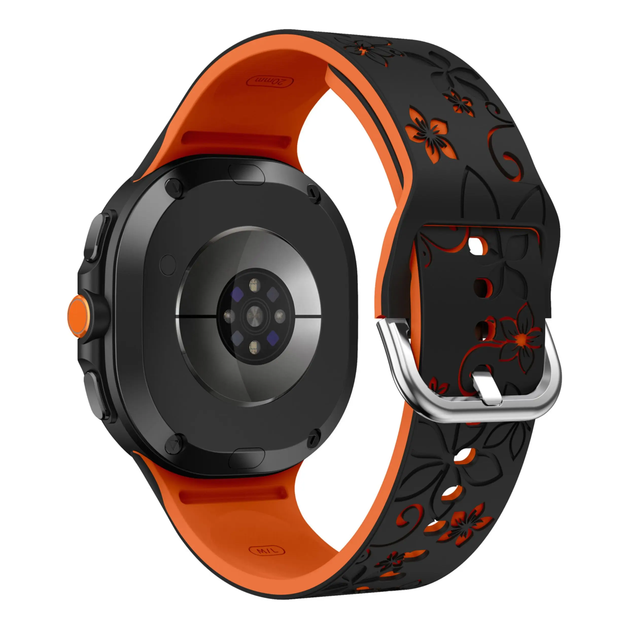 Engraved Silicone Band for Galaxy Watch - No Gaps Strap
