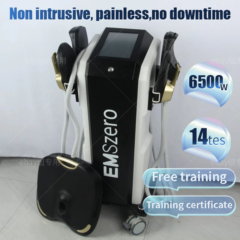 

6500W DLS-EMSLIM NEO RF 14 Tesla Machine Professional Body Sculpting EMSZERO Machine 2024 HI-EMT EMS ZERO Muscle Stimulation