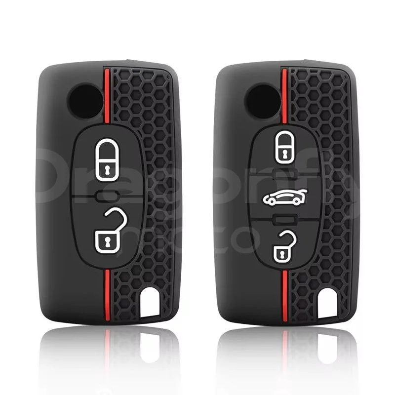 Premium Key Case Cover with Keychain Attachment