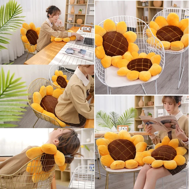 Coussin bouffant de pétales de tournesol nordique, chambre à coucher, canapé, salon, chaise, 1 pièce, 40cm, 50cm, 70cm 1