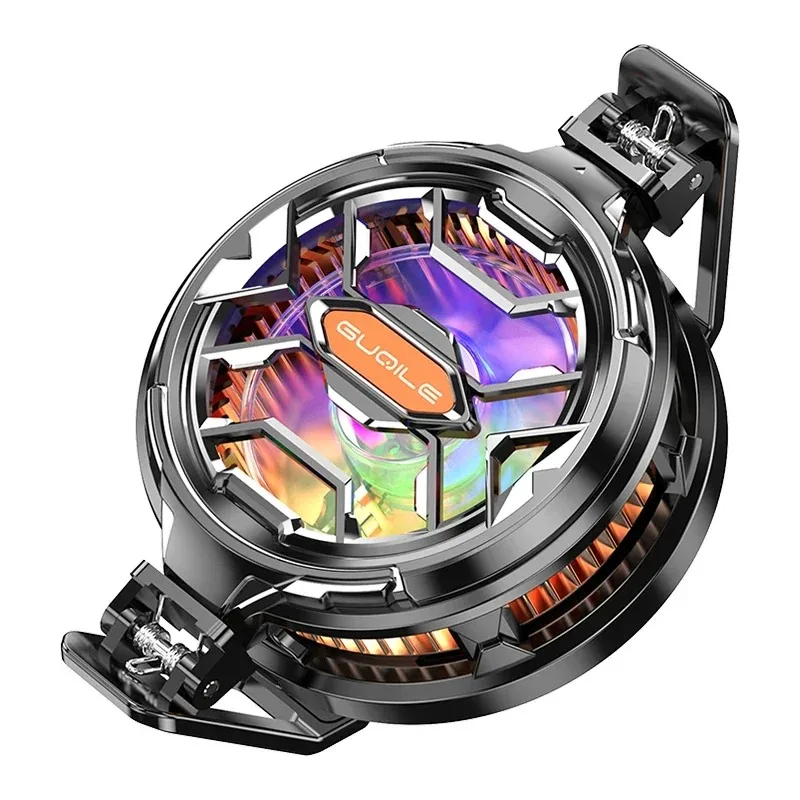 Magnetic Semiconductor Mobile Phone Cooler Radiator 15W Strong Cooling Laptop Tablet Radiator 7Color Lighting Phone Game Cooling