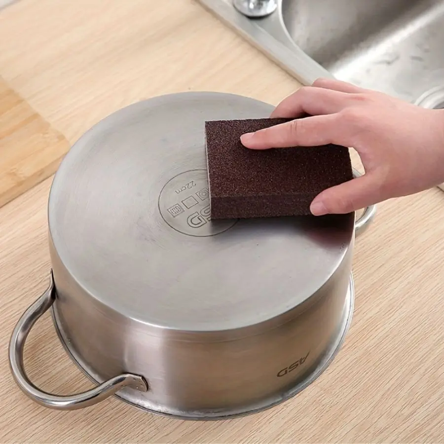4 Pcs Grill Griddle Cleaning Brick Block Ecological Descaling Stone BBQ Racks For Removing Stains