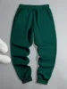 Men's Pants Autumn and Winter Men's Casual Pants Fleece Sweatpants Drawstring Running Sweatpants S-3XL Jogging Pants 14 Colors 2