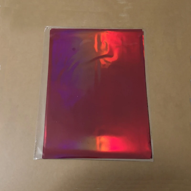 Gold Silver Red Hot Stamping Foil Paper for Crafting and Elegance - 50 Sheets A4 Size