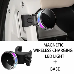 Magnetic Phone Holder with Adjustable Ball Head - Gravity Navigation Car Mount and Accessories (Wireless charging)