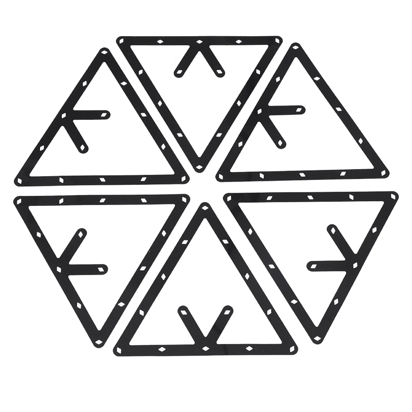 Billiard Ball Rack Set 6