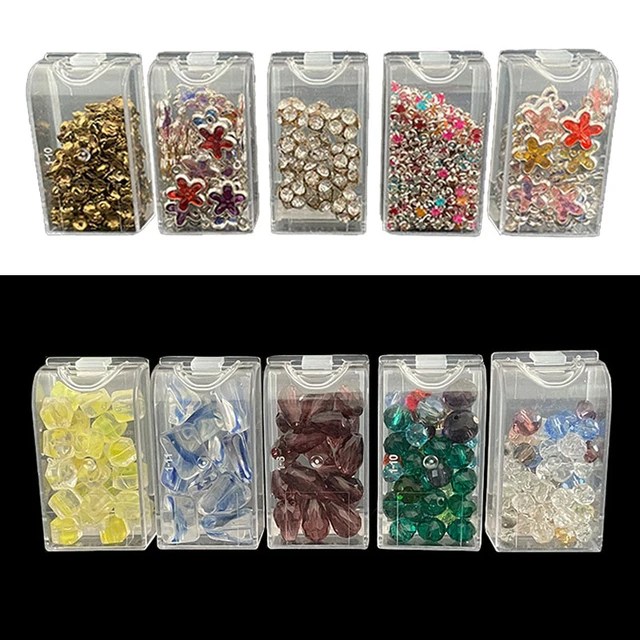 Elizabeth Ward Bead Storage Box Rice Beads Diamond Storage Nail Jewelry  Storage Box - AliExpress