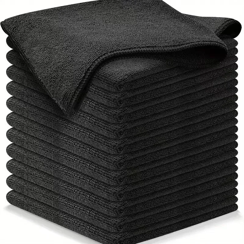 3/12pcs Thicken Microfiber Car Cleaning Towels Soft Quick Drying Windows Mirrors Wiping Rags Home Double Layer Clean Cloths microfiber towel microfiber cleaning cloths microfiber washing towel microfiber car towel microfiber towels cleaning cloth fiber towel fiber car wipes car drying towel glass cleaning towel drying cloth
