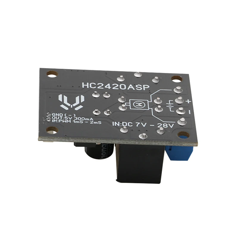 1 pces 20a two-way driver 7v-28v escovado