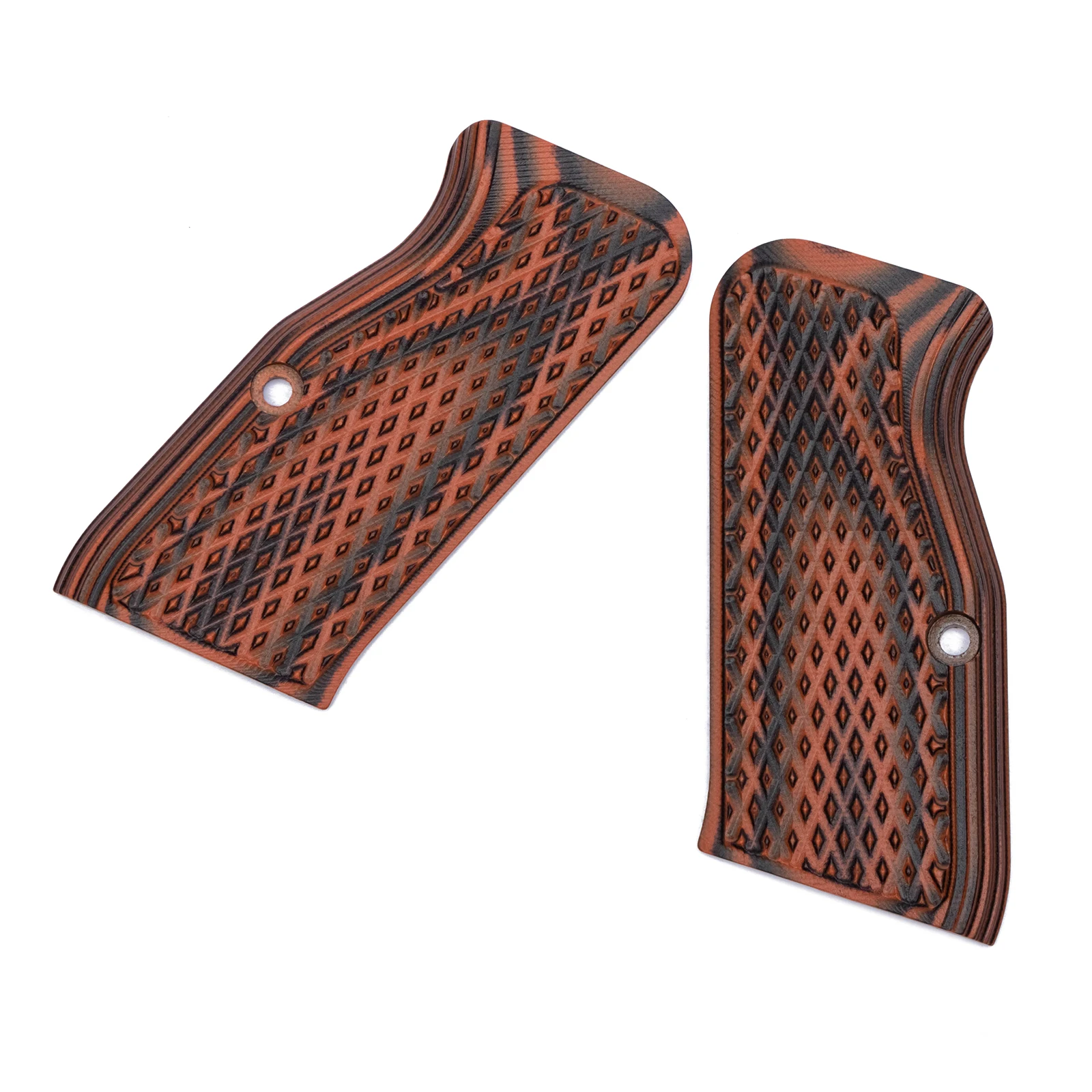 Guuun G10 Griffe Für Große Rahmen Tanfoglio Diamant Cut Textur Medium Größe – Detail 3
