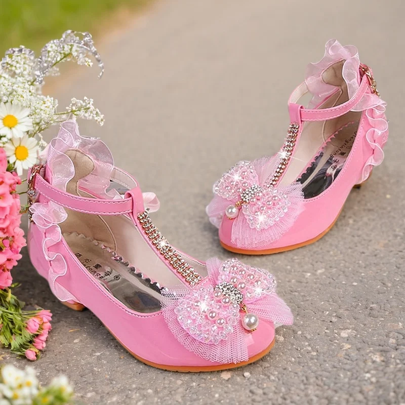 ULKNN Children Party Leather Shoes Girls PU Low Heel Lace Flower Kids Shoes For Girls Single Shoes Dance Dress shoe White Pink - AliExpress 1501 ULKNN Children Party Leather Shoes Girls PU Low Heel Lace Flower Kids Shoes For Girls Single Shoes Dance Dress shoe White Pink - AliExpress 1501