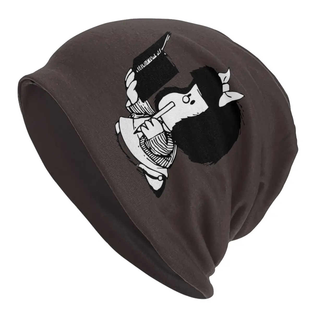 

Шляпа, шапки Mafalda, Мультяшные мужские женские тонкие шапки для чтения, дизайнерские шапочки, облегающие шапки