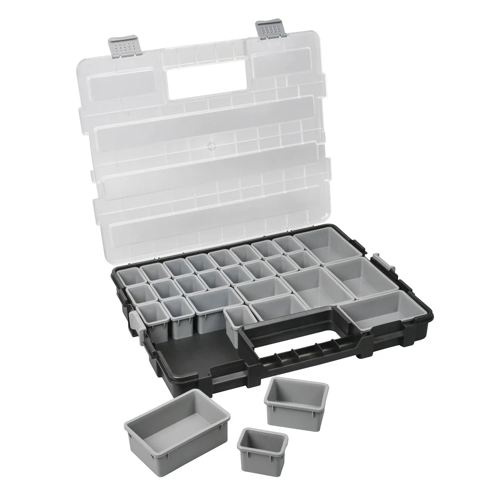 Stohovatelná toolbox multi-grid částí úložný skříňka plastový příslušenství nářadí skříňka pro hardware částí šrouby organizátor dílna nářadí pouzdro