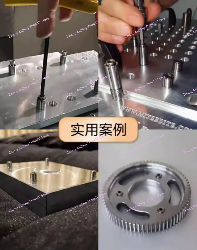 CNC Internal Support Clamp Quick Positioning Expansion Pin Manual Internal Hole Tightening Locator 1Pc,cnc wire edm machine jig holder