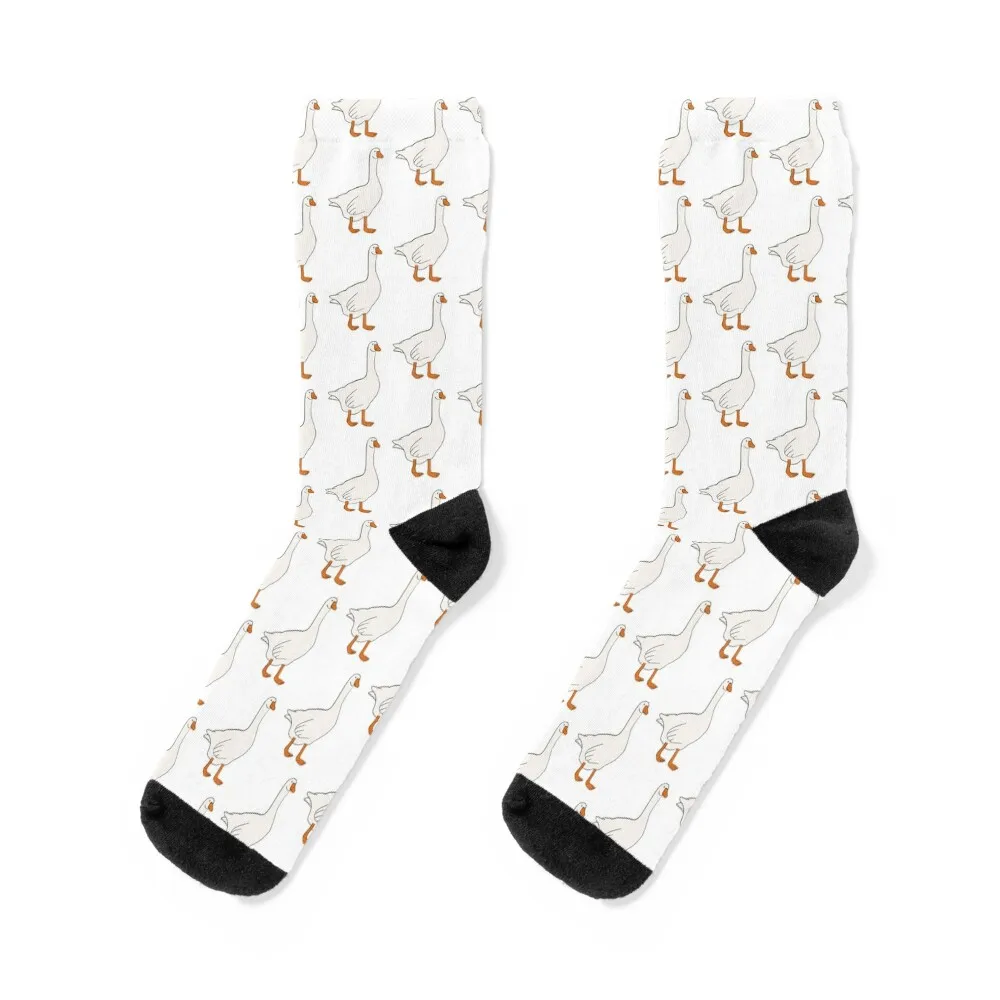 

Goose Socks Climbing short christmas gift cute Socks Men Women's