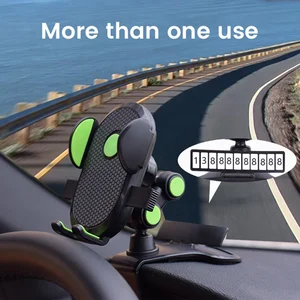 Автомобильный держатель для телефона обновление вращение на 360 градусов универсальная фотовспышка многофункциональная совместимая с HUD