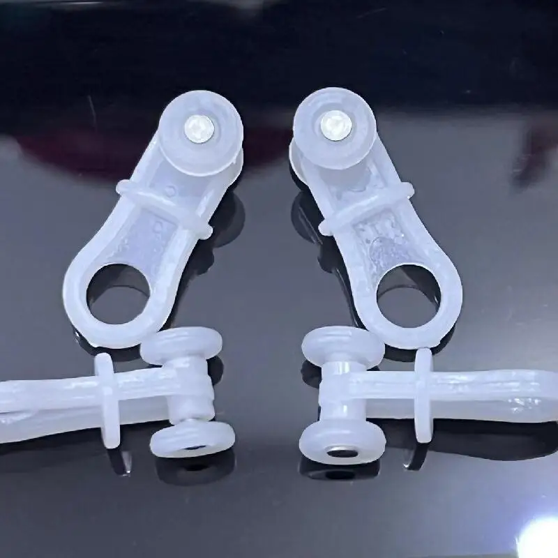 Description Picture 3 of item50PCS plastic curtain track pulley old-fashioned curtain bead roller hook wheel window decoration hardware accessories