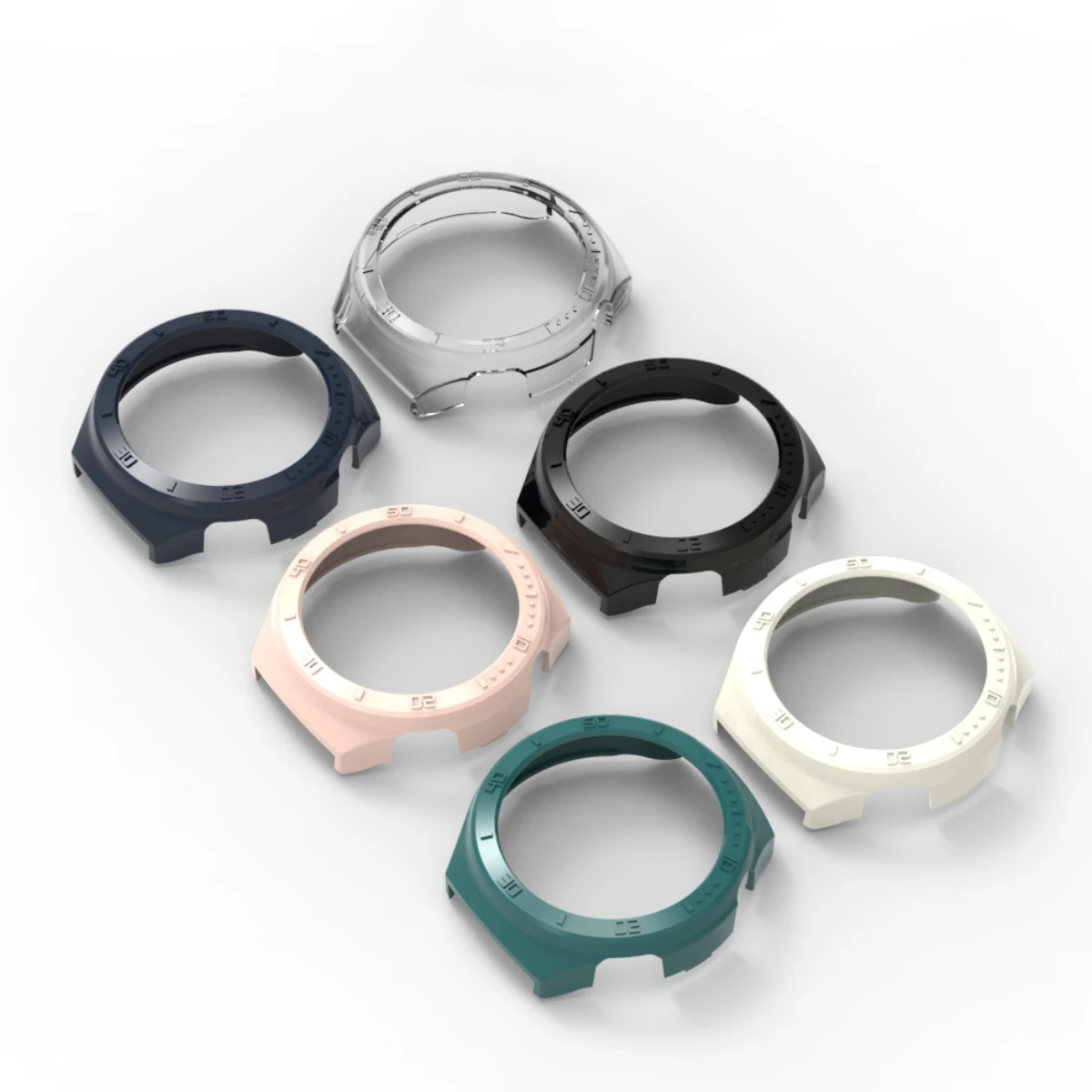 Universal Smartwatch Protective Bumper Frame and Shell Cover
