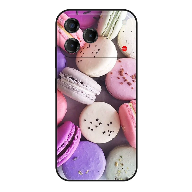 Sleek Black Matte Fashion Phone Case - Slim Soft TPU