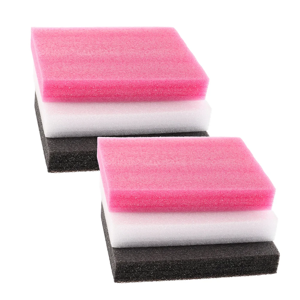 Needle Felting Pad 6 Pcs Wool Foam Cushions Blocks Felt Diy Mat Craft Pin Cushion Felting Workbench Wool Felt Mat Crafts Work