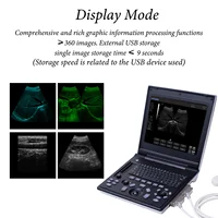 Veterinary B-Ultrasound Machine, Portable Laptop Scanner with 3.5 MHz Micro Convex Probe for Cat Dog,Goat,Cow and Pig Pregnancy 2