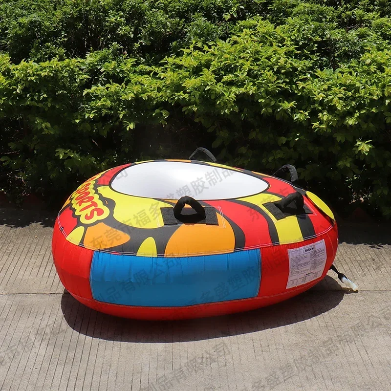 Spot water single towable tube inflatable drag boat water ski triangle speedboat drag ring sled(Products)
