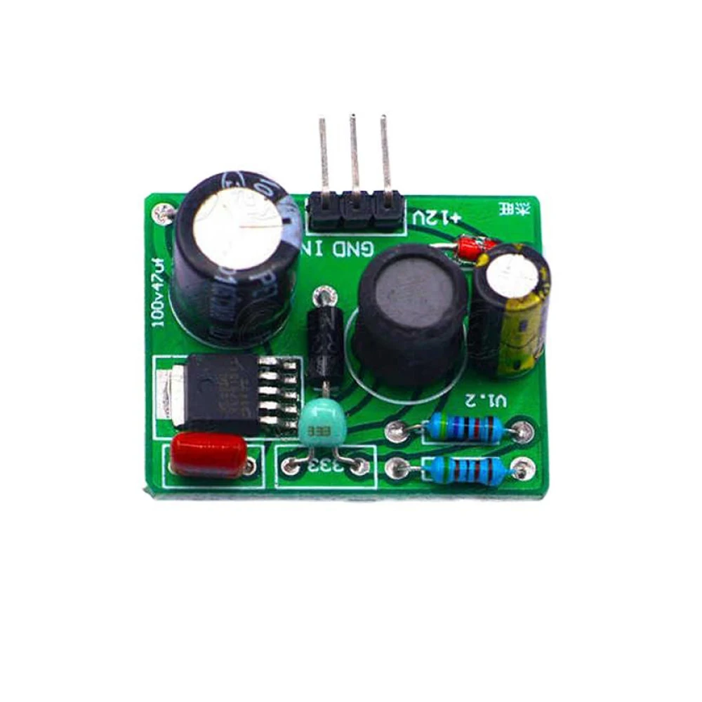 순수 사인파/변형파 인버터 벅 모듈 DC-DC 변환기 XL7015E 칩 스텝다운 모듈 DC15-80V-DC12.8V 레귤레이터